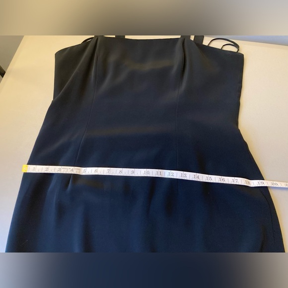 Jovani New York black gown with sequins back pleat size 14 gently used $78 - Picture 8 of 8